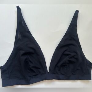 Black Mesh Sheer Bra